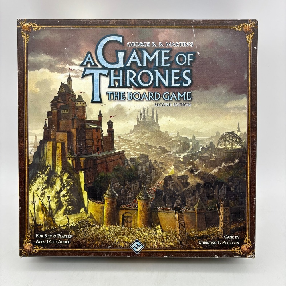 A Game of Thrones The Board Game 2nd Edition COMPLETE Fantasy Flight FFG 2011